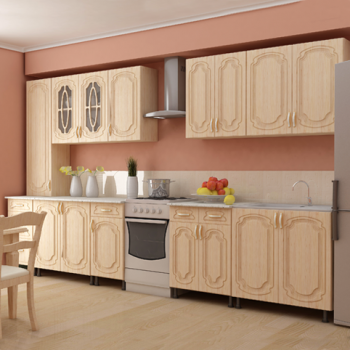 Breza - topla barva bo vašo kuhinjo naredila harmonično in prijetno