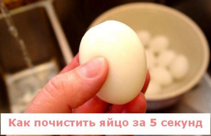 Hitrejši nikjer: Kako olupiti jajce kuhano za 5 sekund