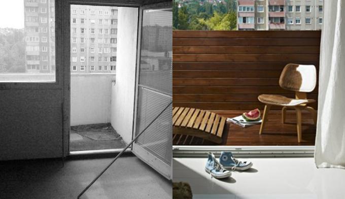Od umorjenih plošče v luksuzni apartma: pred in po fotografijah