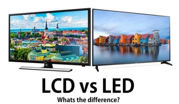 Različna LED televizorji in LCD?
