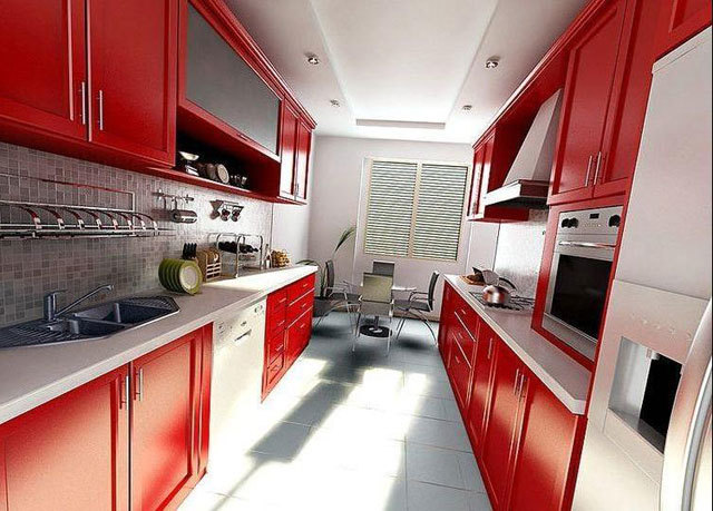 Oblikovanje ozke kuhinje (41 fotografij): video navodila za okrasitev notranjosti dolge majhne sobe z lastnimi rokami, cena, fotografija