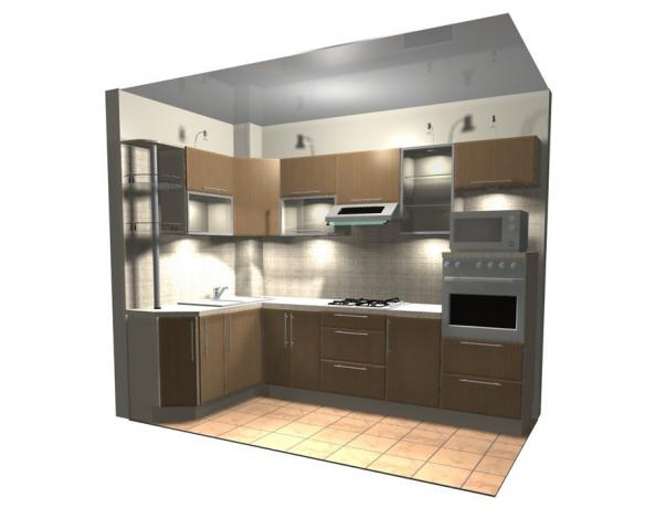 Oblikovanje kuhinje 5 5 kvadratnih metrov (51 fotografij): kako ustvariti z lastnimi rokami, navodila, fotografije, cene in video vadnice