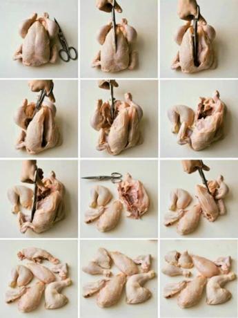 Kako zmanjšati piščanca trup. | Foto: Pinterest.