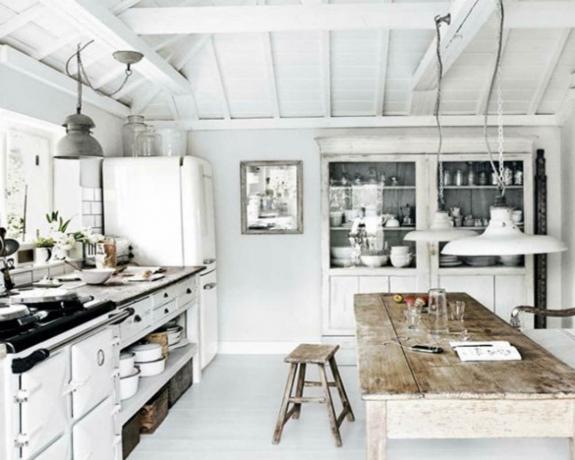 Kuhinja v skandinavskem slogu (45 fotografij): notranja dekoracija kuhinje-dnevne sobe, oblikovalske ideje, video posnetki in fotografije