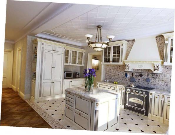 Kuhinja-dnevna soba 18 kvadratnih metrov (42 fotografij) - rešitve za podjetne lastnike