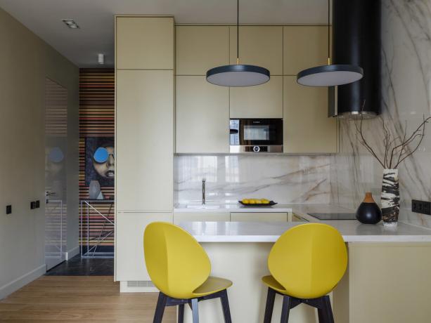 Mi lahko notranjost prostora, kuhinjo živi: 8 bistveno dizaynhakov
