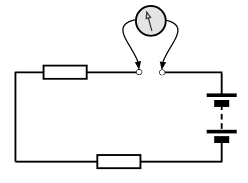 Sl. Shema 4 Multimeter povezava, izmerjeno jakost toka