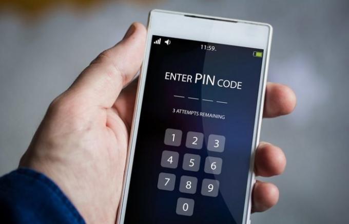 PIN-koda pametni telefon: grožnja od senzorjev.