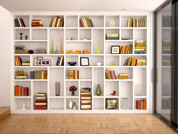 5 nenavadnih idej za shranjevanje knjig v majhnem stanovanju