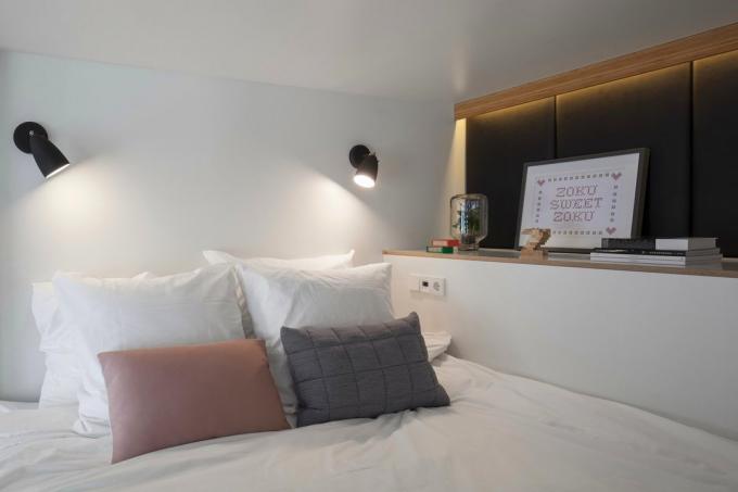 Funkcionalna odnushka 25 m² s spalnico v strop