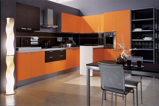Črni elementi po svoji aktivnosti niso slabši od oranžnih, napadajo pohištvo, aktivno komunicirajo z motečo belo, kar kuhinji daje izredno udobje