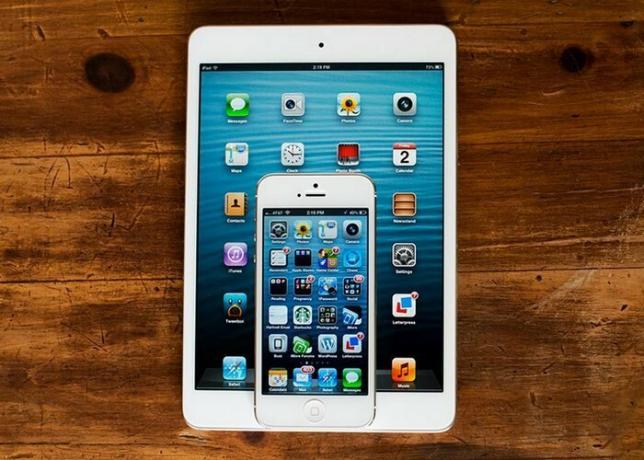 Apple: iPhone in iPad.