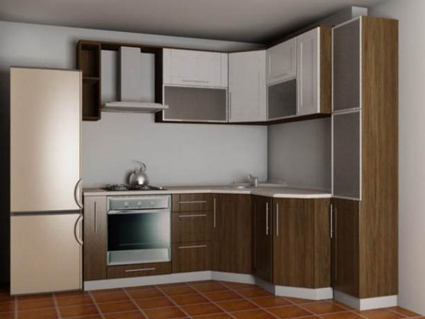 kotne kuhinje za majhna stanovanja