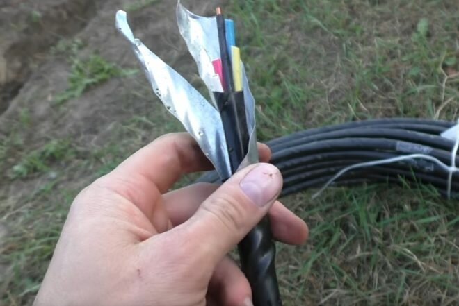 Kateri kabel se lahko uporablja za zunanje ožičenje?