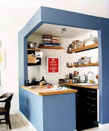 Studio majhna kuhinja - idealna za majhne domove
