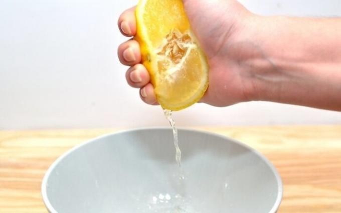 Limonin sok bo dodal začimb za jed.