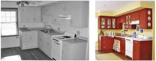 Prenova kuhinje pred in po