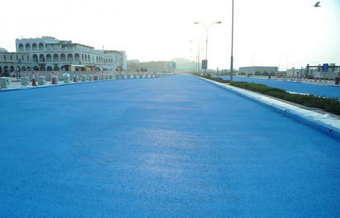 Zakaj Katar organi zahtevajo slikarstvo asfalta v modrem