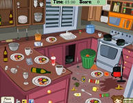 Še iz video igre za otroke "Pospravite kuhinjo"