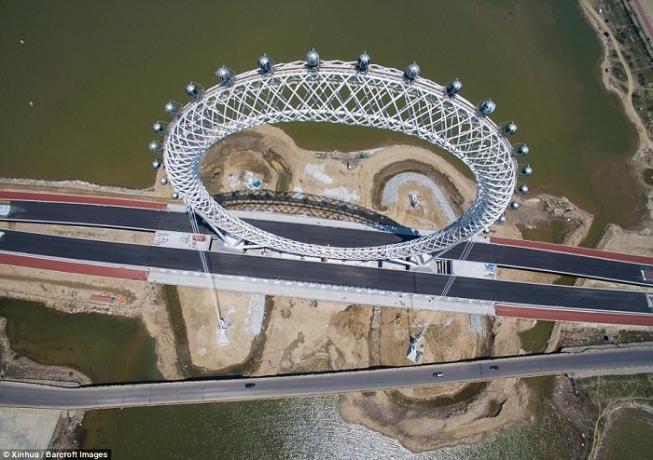 Kitajci zgradili prvi na svetu Ferris kolo brez osi